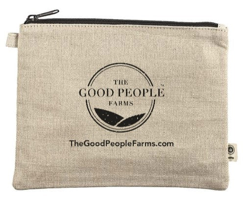 The Good People Farms | Hemp Pouch | Sustainable Style