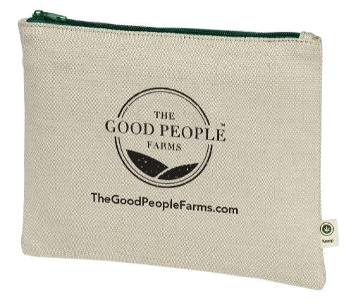The Good People Farms | Hemp Pouch | Sustainable Style