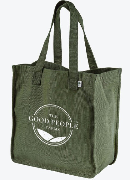 The Good People Farms | Hemp Blend Market Tote | Sustainable Style
