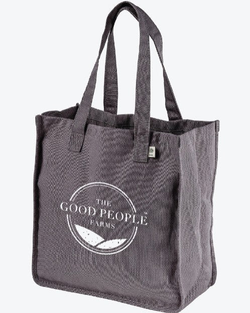 The Good People Farms | Hemp Blend Market Tote | Sustainable Style