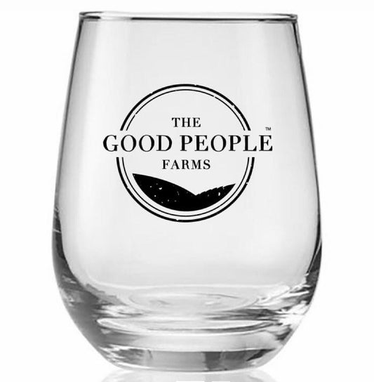 The Good People Farms | Wine Glass | 9 oz.