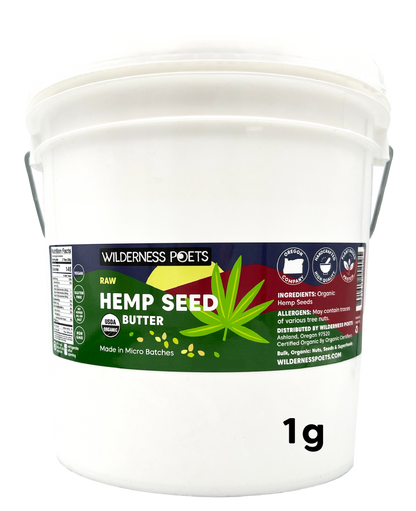Organic Hemp Seed Butter | 8 oz