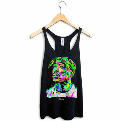 Pop Art Pac Women's Racerback