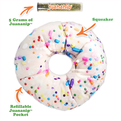 Doggijuana | Get the Munchies! | Donut Refillable Dog Toy