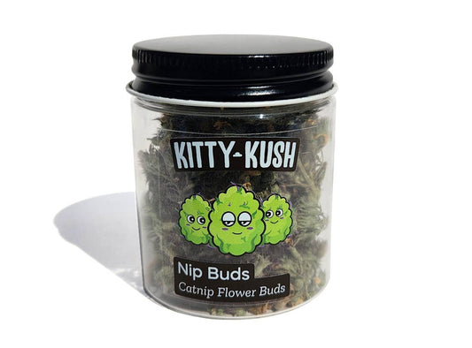 Nip Buds | Catnip Flower Buds with Grinder