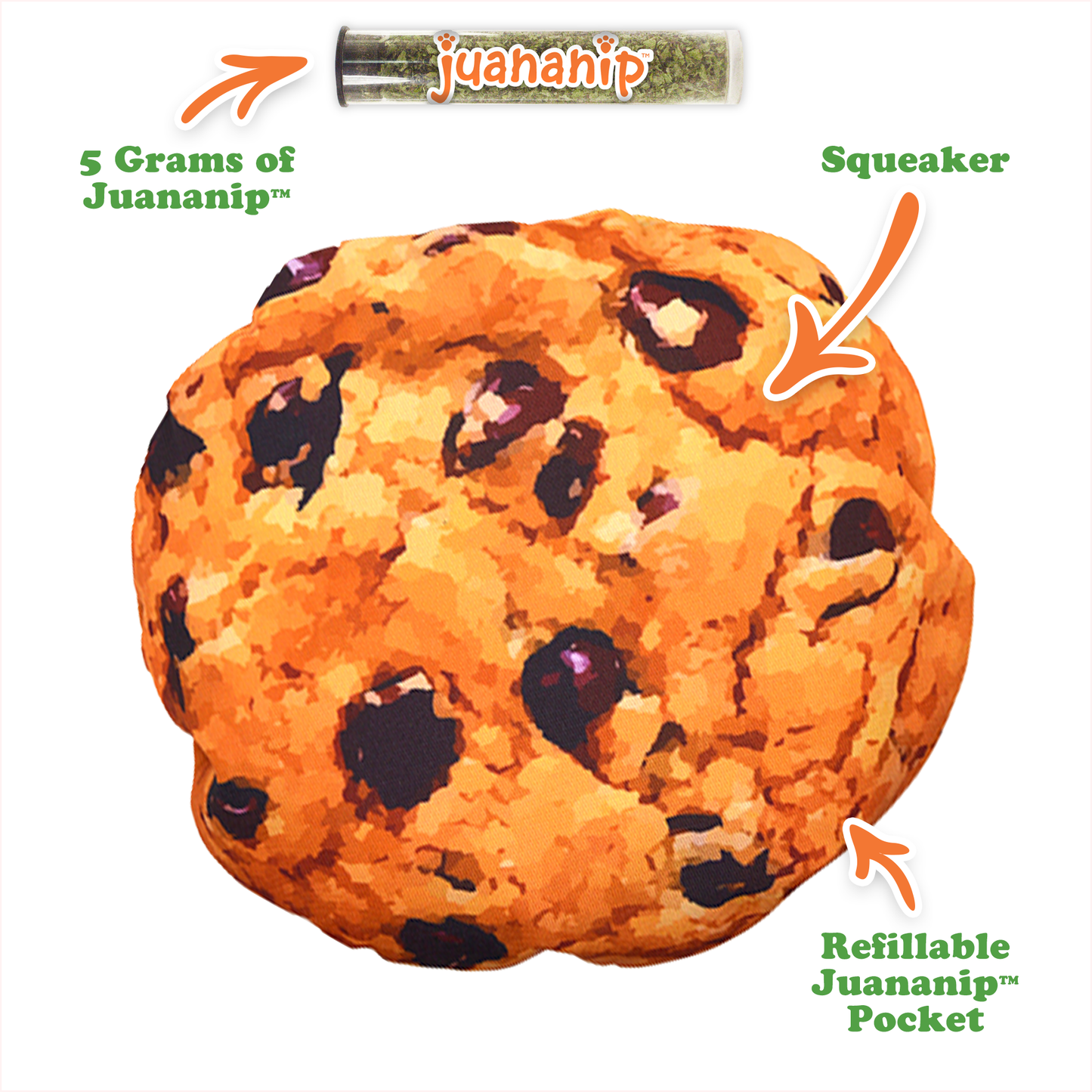 Doggijuana | Get the Munchies! | Cookie Refillable Dog Toy