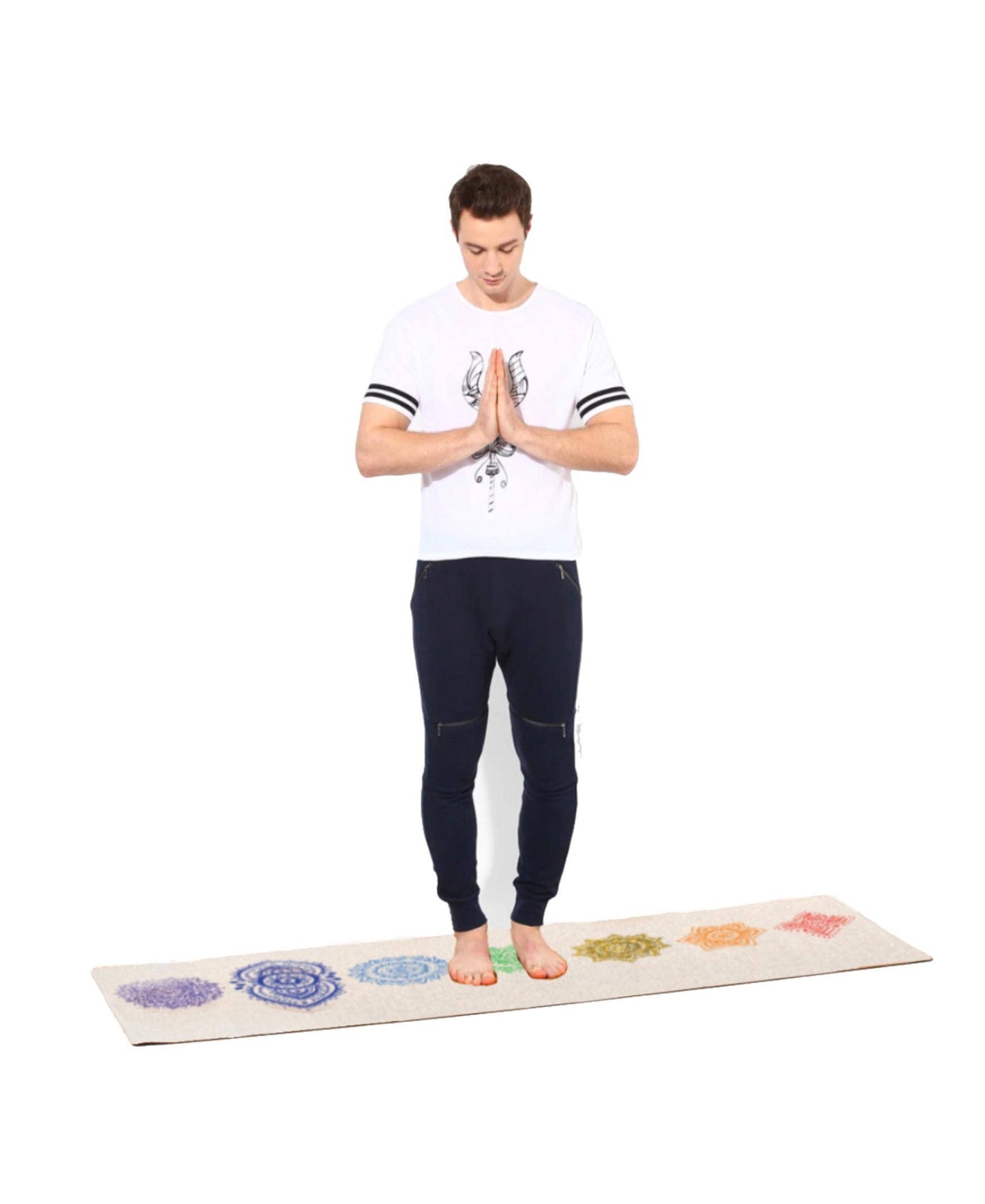 Chakra Hemp Yoga Mat