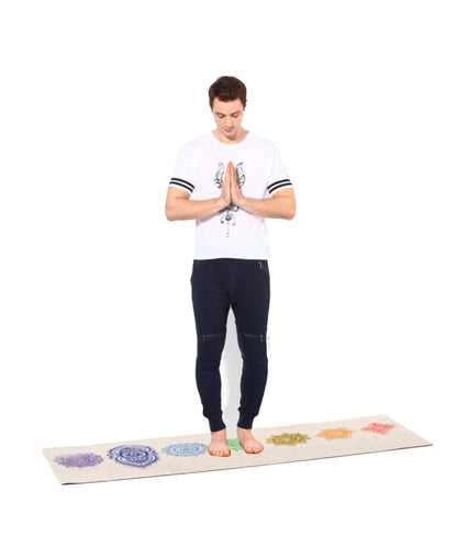 Chakra Hemp Yoga Mat