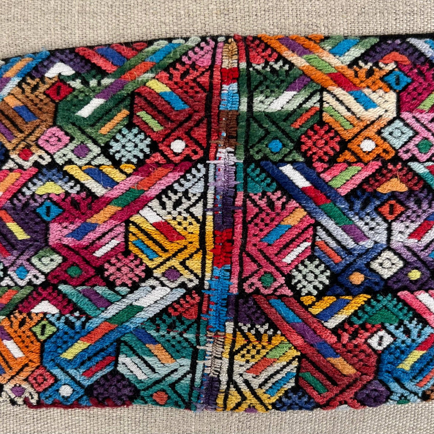 Huipil & Hemp Pillow