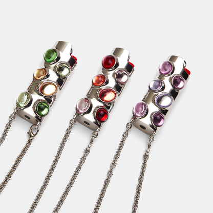 Edie Parker | Gemstone Lighter Case | Crossbody | Multiple Colors