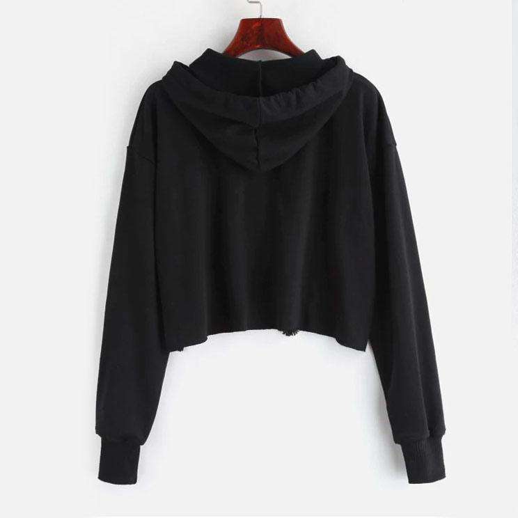 Always & Forever | Crop Top Hoodie