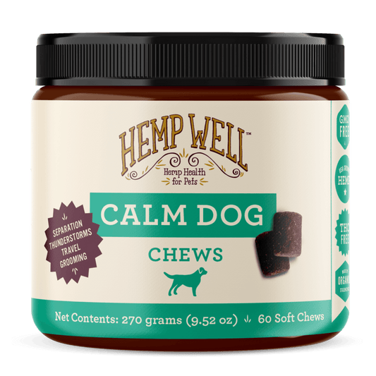 Hemp Well | Calm Dog Soft Chews | 60 Count