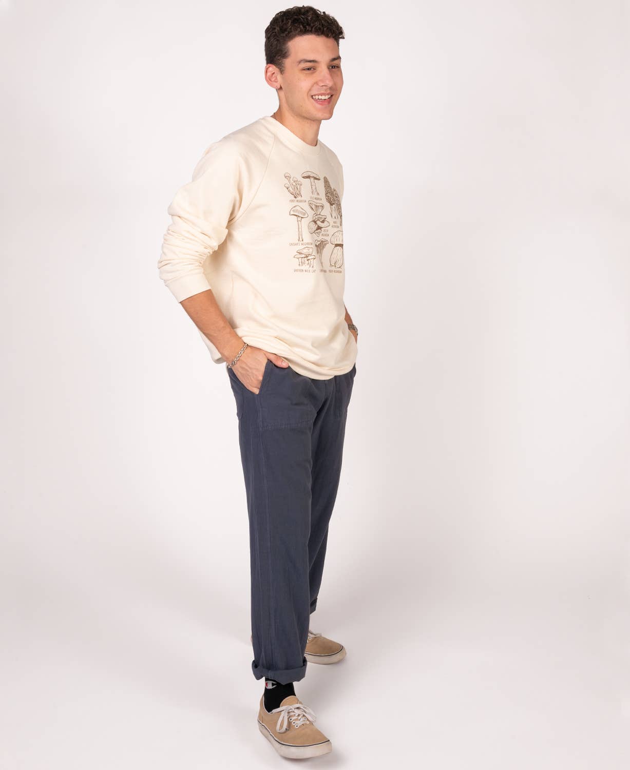Men's Hemp Yoga Pants | Midnight