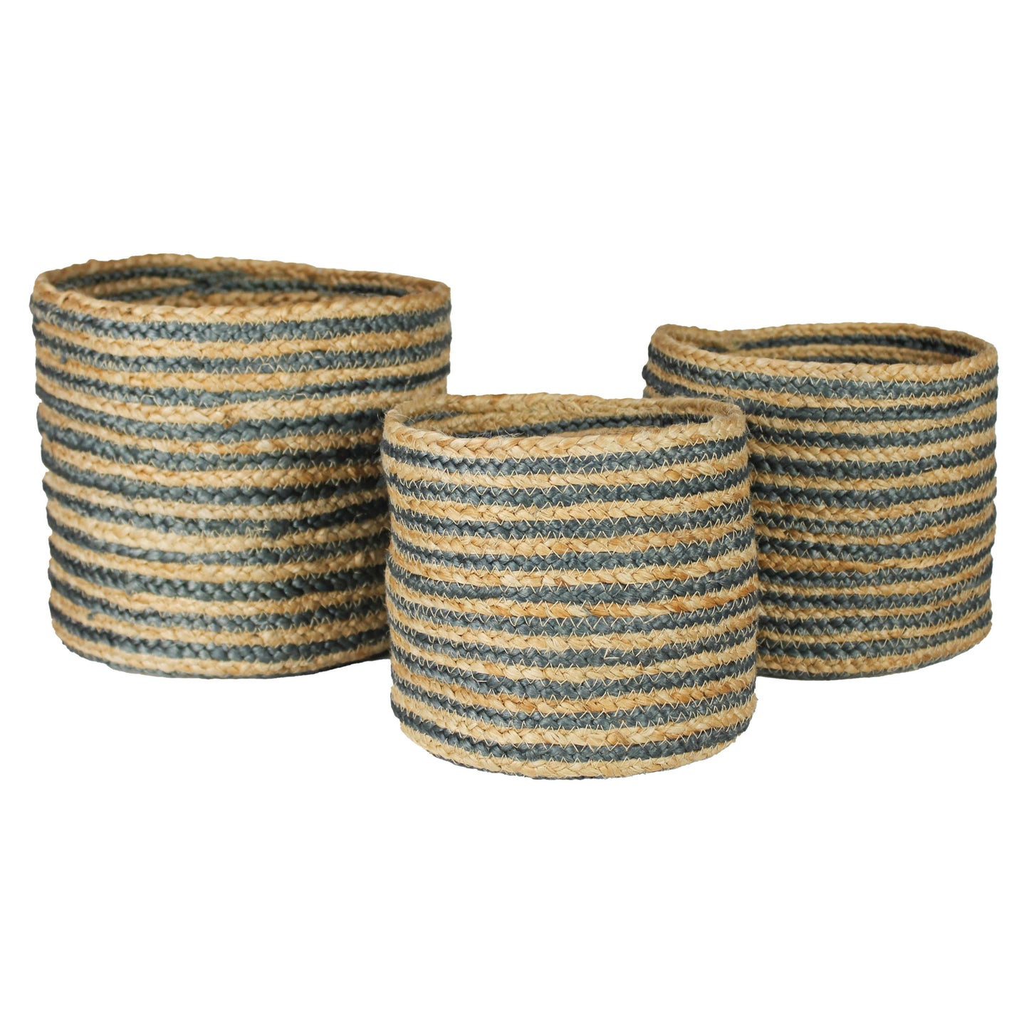 Bossa Hemp Baskets | Set of 3