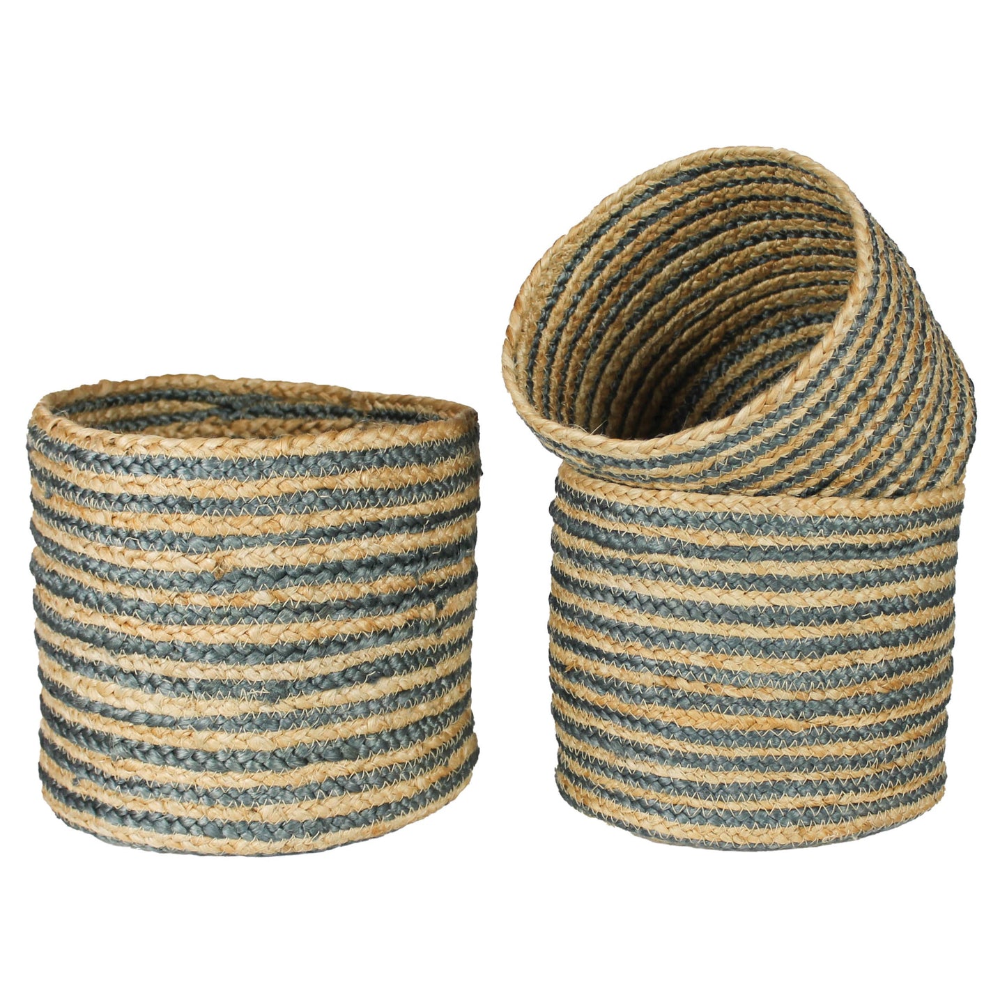 Bossa Hemp Baskets | Set of 3