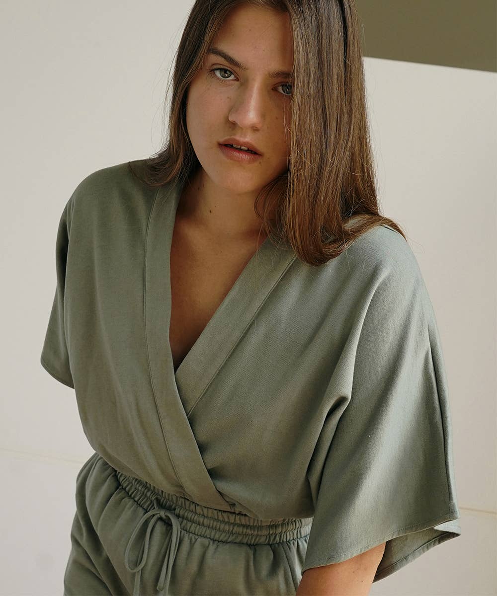 Organic Hemp Kimono Shirt