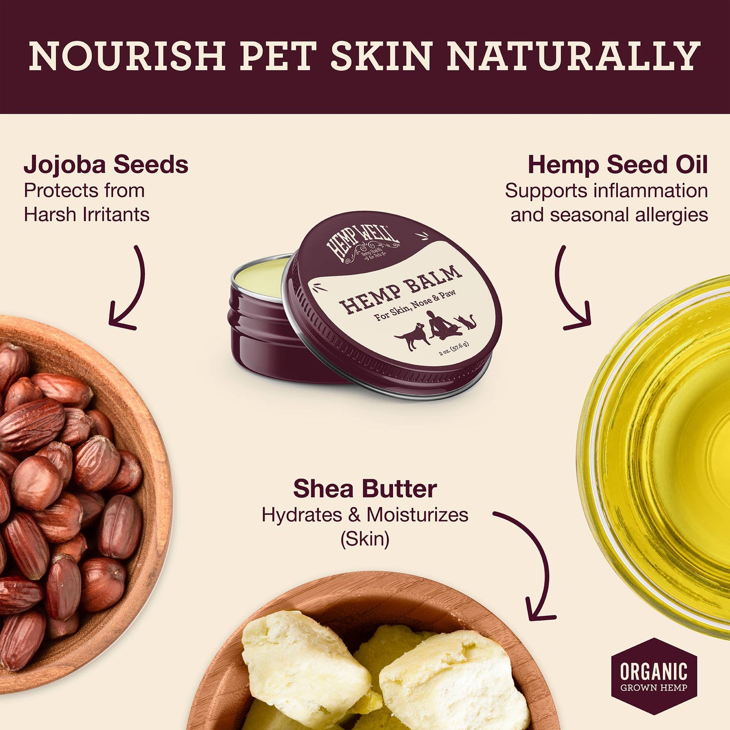Hemp Nourishing Balm | 2 oz.