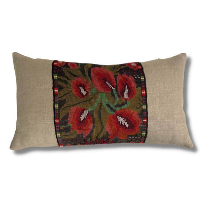 Huipil & Hemp Pillow