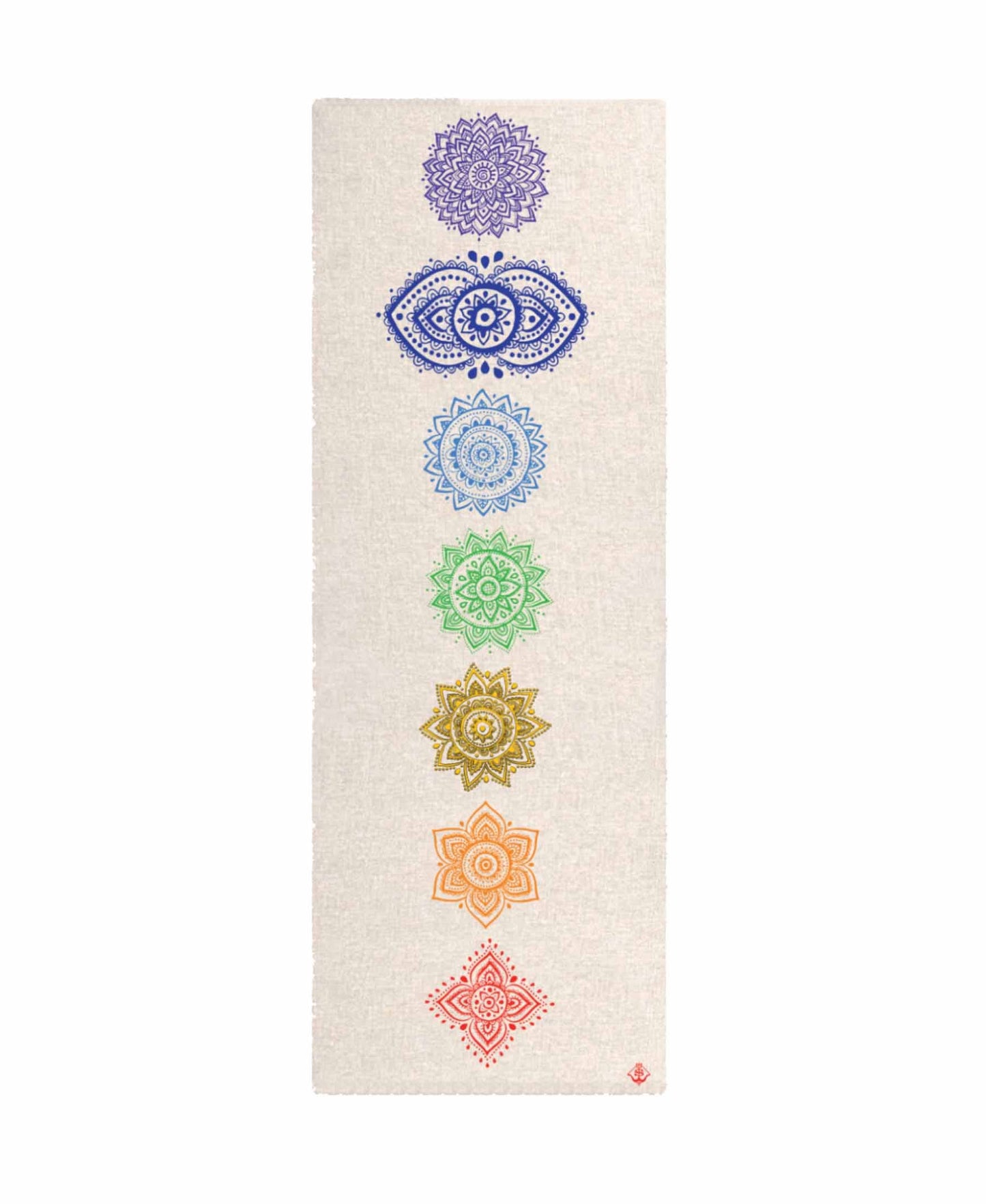 Chakra Hemp Yoga Mat
