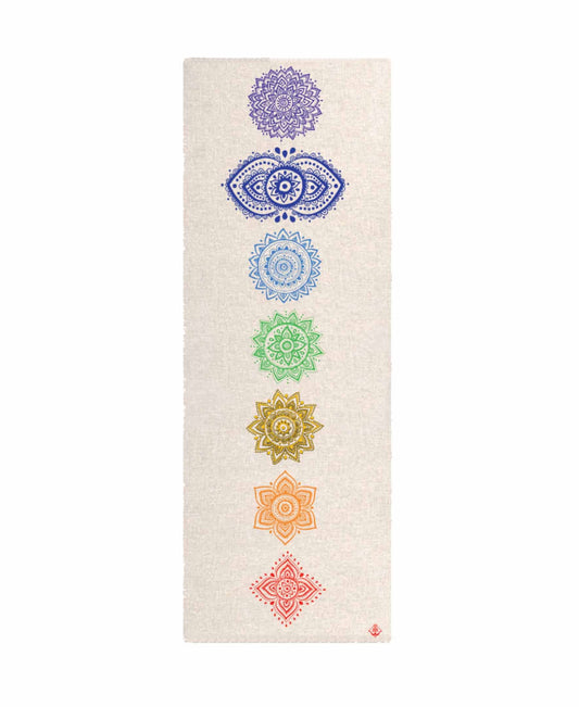 Chakra Hemp Yoga Mat