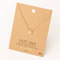 Jeweled Cannabis Pendant Necklace | Gold