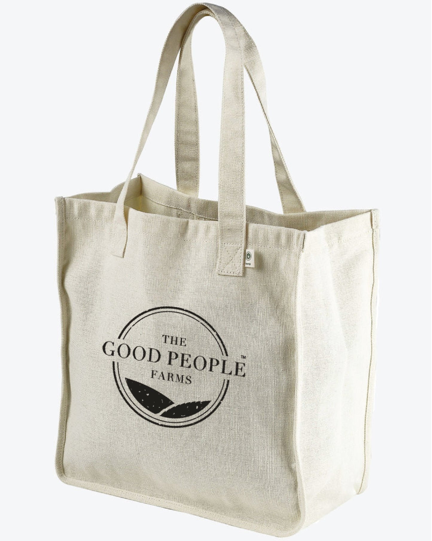 The Good People Farms | Hemp Blend Market Tote | Sustainable Style